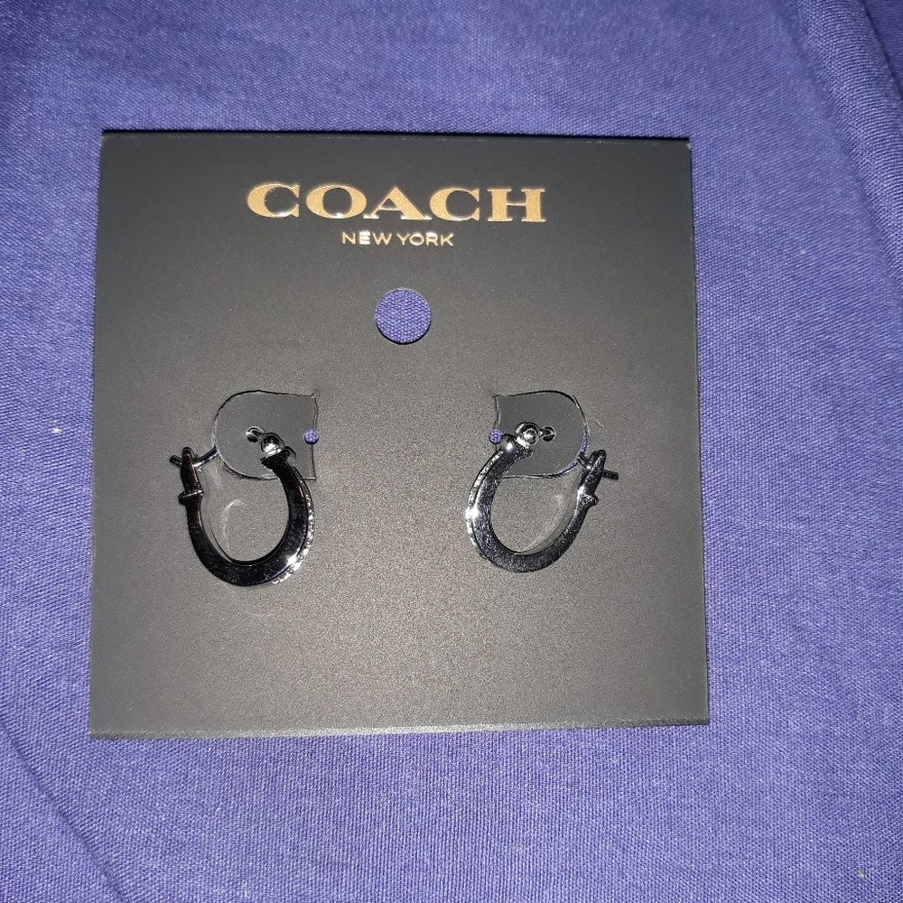Coach earings